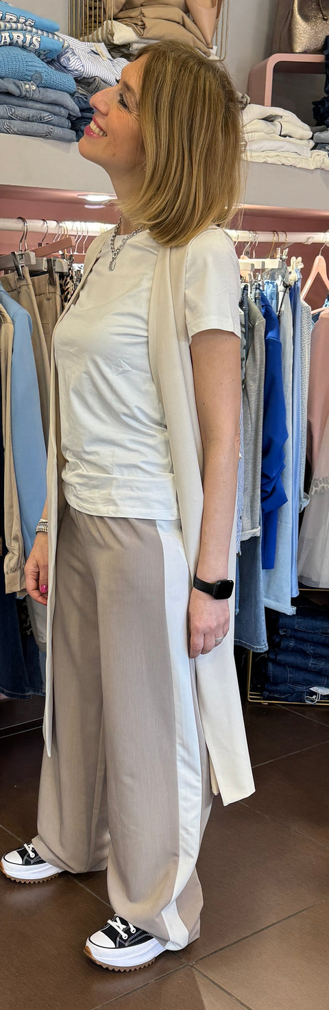 Pantalone Pop Tortora