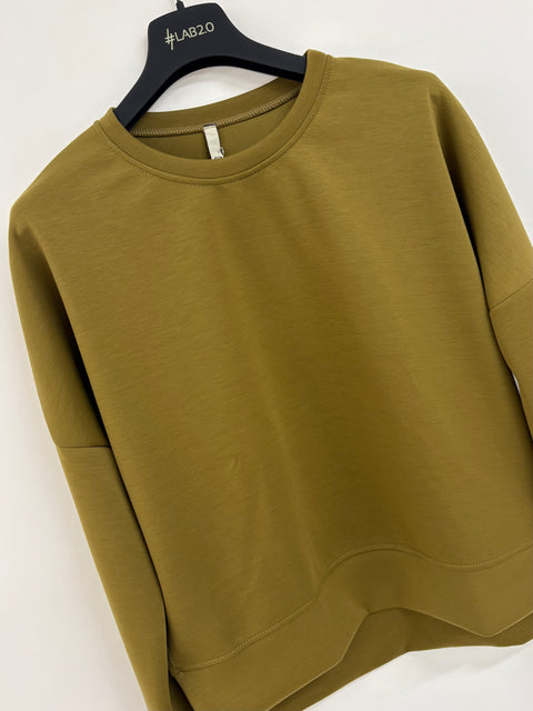 Rhianna Olive Green Sweatshirt