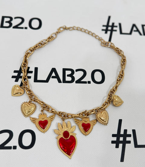 Collana Red Gold