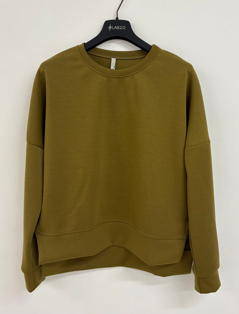 Rhianna Olive Green Sweatshirt
