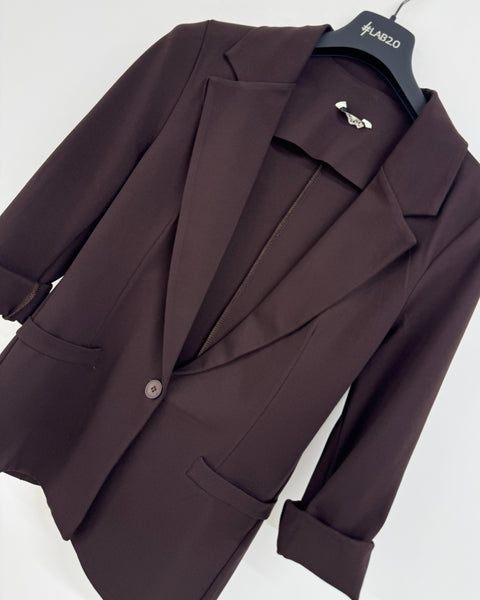 Blazer Moon Marrone