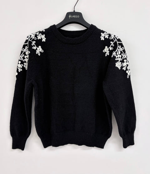 Pull Noir Élégant