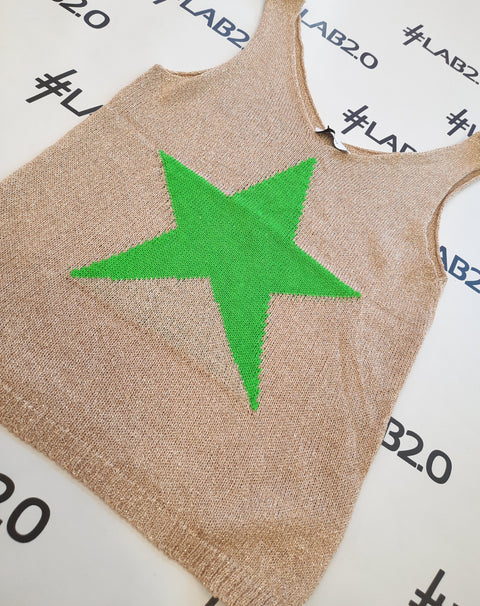 Canottiera Star lurex