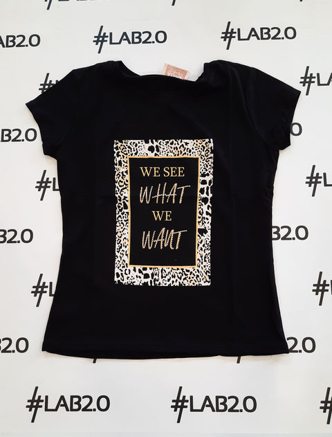 T-shirt Want