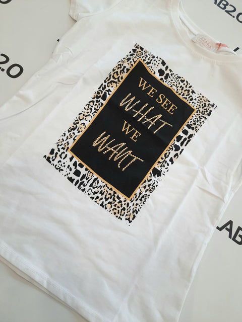 T-shirt Want