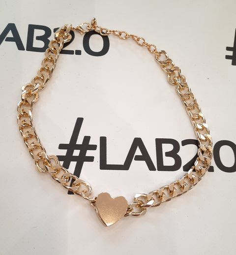Collana Heart Gold