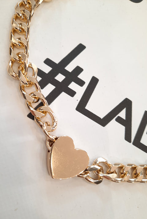 Collana Heart Gold