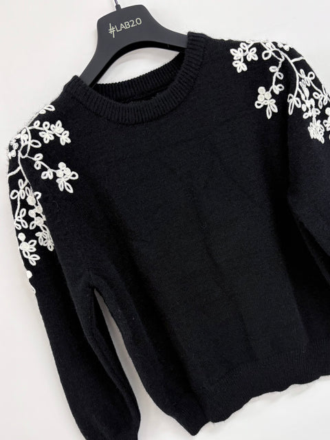 Pull Noir Élégant