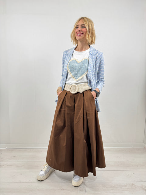 T-shirt Serena Celeste