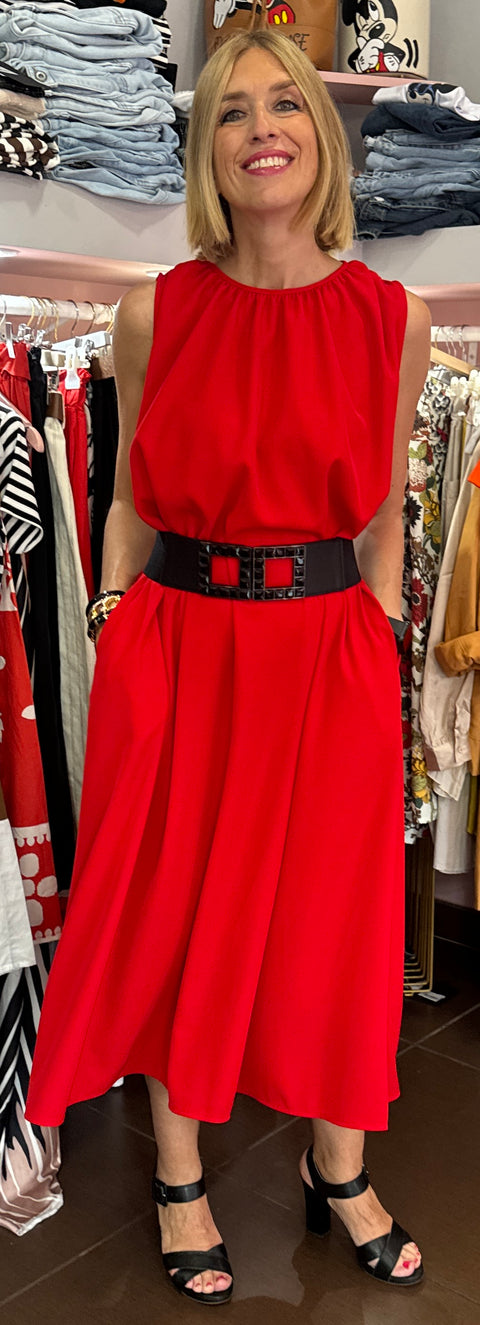Abito Nelly Rosso