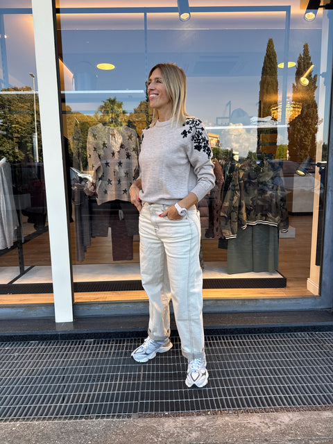 Elegant Taupe Sweater