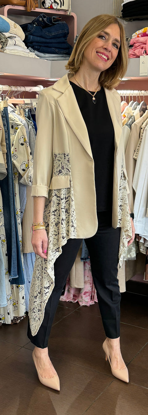Blazer Shell Beige