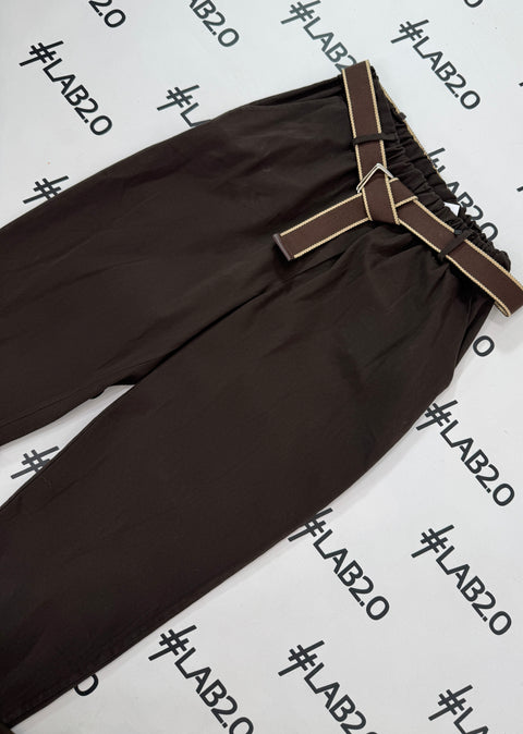 Pantalone Toffee Marrone