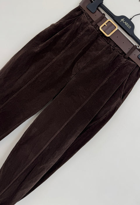 Pantalone Carla Marrone