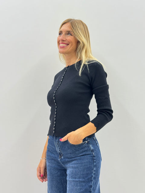 Cardigan Alma Nero