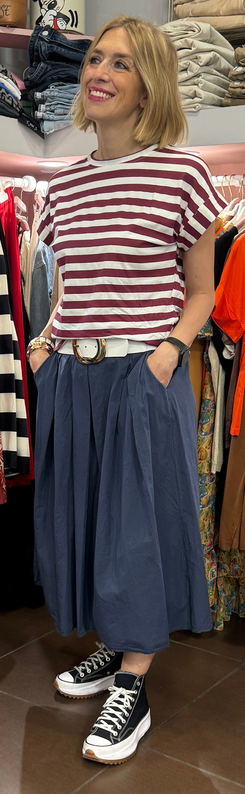 T-shirt Smart Bordeaux