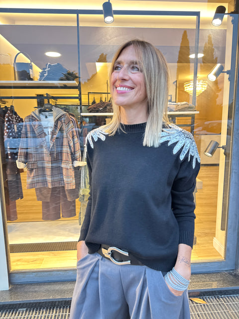 Maglioncino Giovanna Nero