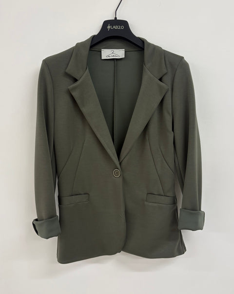 Ambra Military Green Blazer