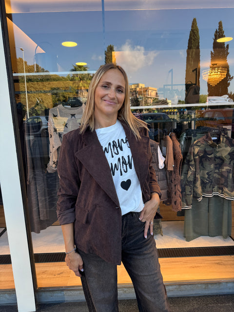 Blazer Romina Marrone