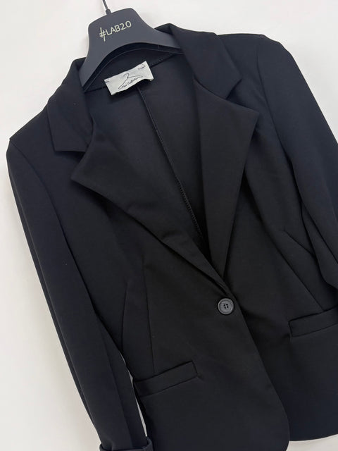 Ambra Black Blazer