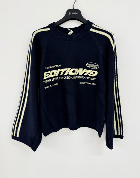 Maglione Edition Blu