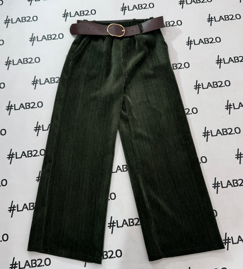 Pantalone Velvet Militare