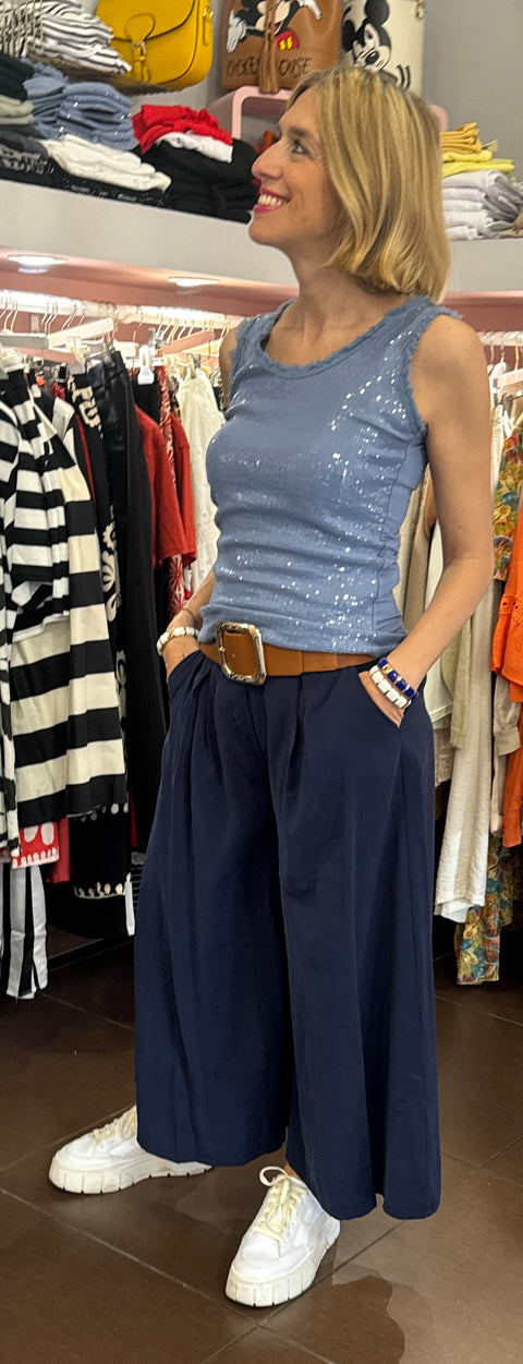 Gonna-pantalone Kessy Blue