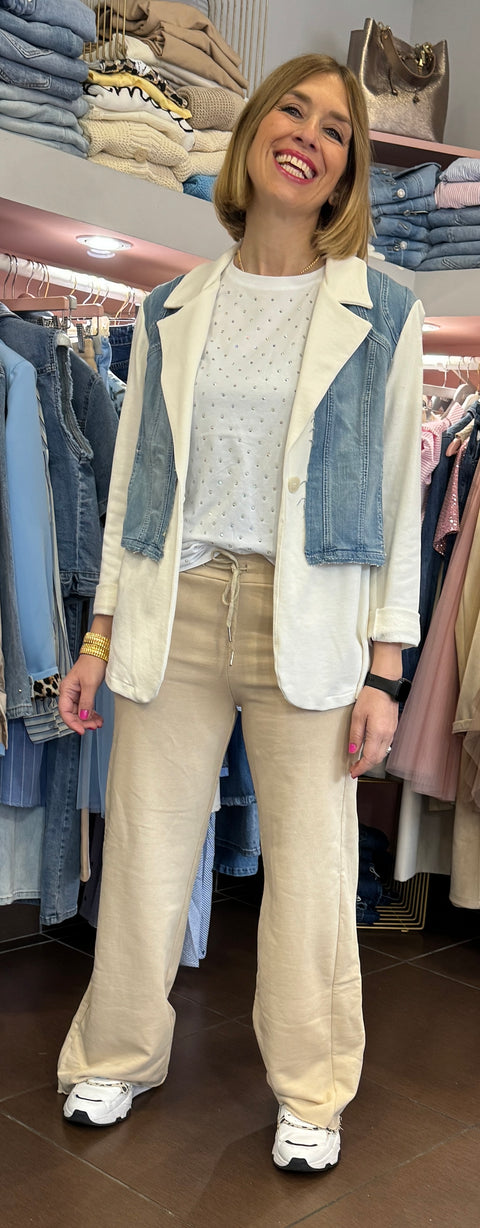 Blazer Recycle Bianco
