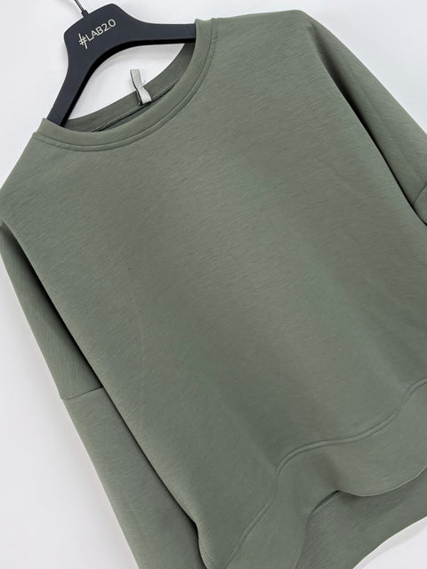 Rhianna Military Green Sweatshirt