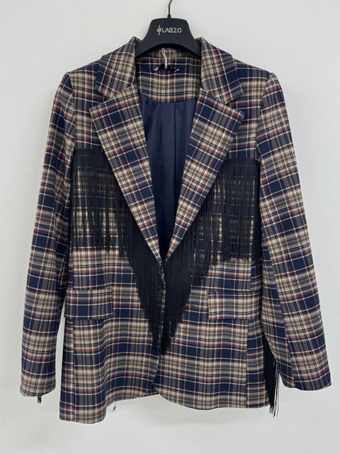 Blazer Fringe Blu