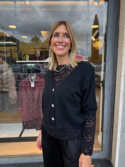 Cardigan Petra Nero