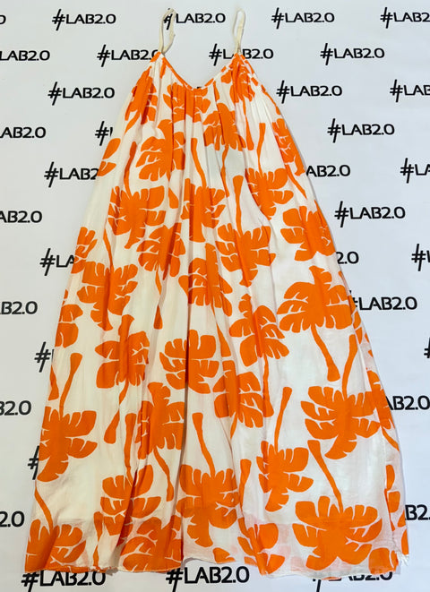 Abito Boho Orange