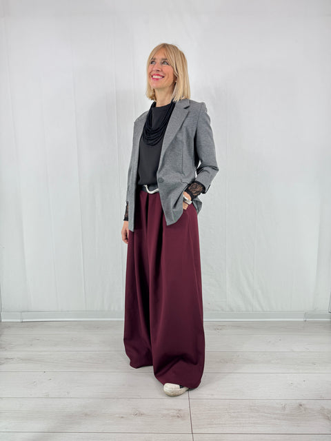 Falda-pantalón Laura WINTER – Burdeos