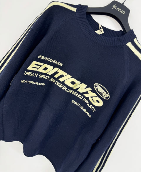 Maglione Edition Blu