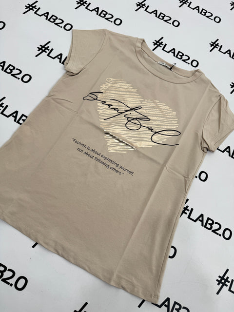 T-Shirt Vallie Beige