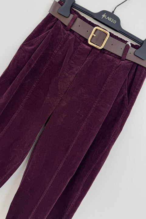 Pantalone Carla Prugna