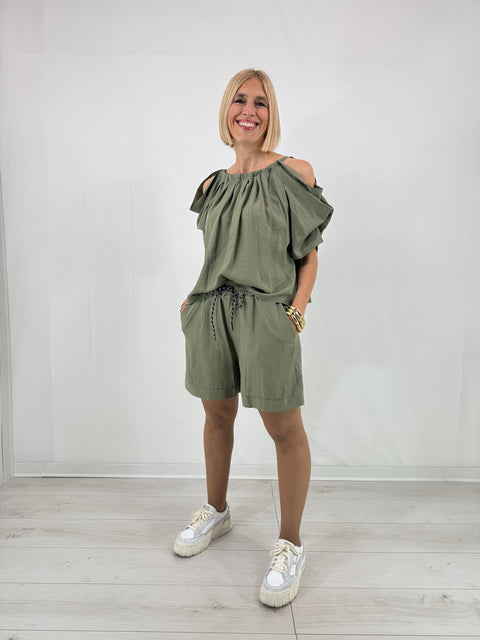 Pantaloncini Lola Verde
