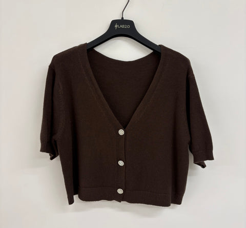 Cardigan Petra Marrone