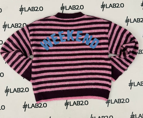 Maglione Week Rosa