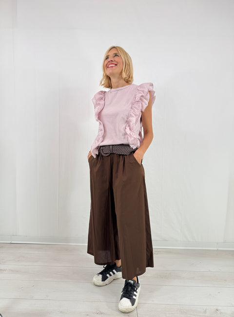 Pantalone Berta Marrone