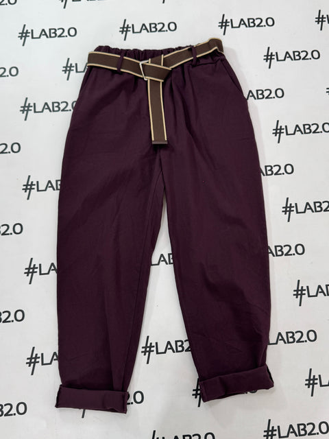 Pantalone Toffee Prugna