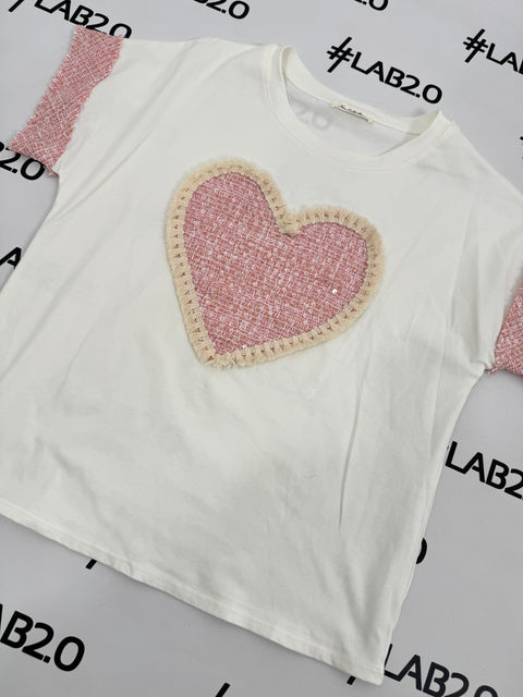 T-shirt Serena Rosa