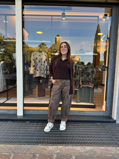 Pantalone Telma Marrone