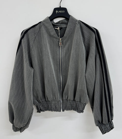 Bomber Ellen Grigio