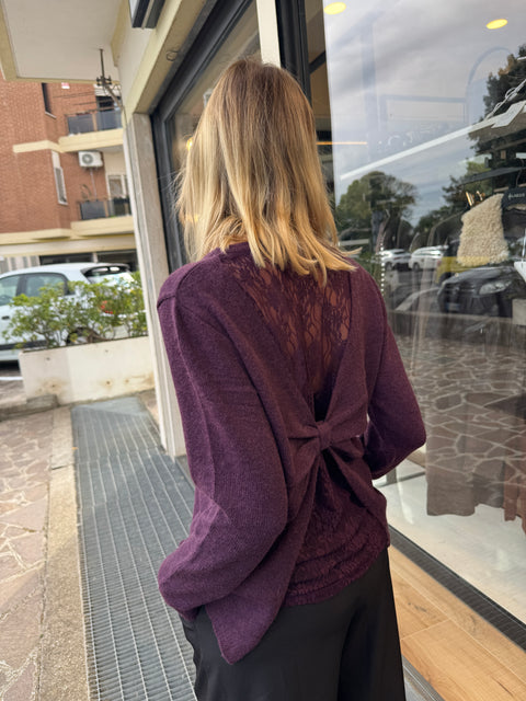 Maglioncino Ines Bordeaux