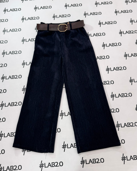 Pantalone Velvet Blu