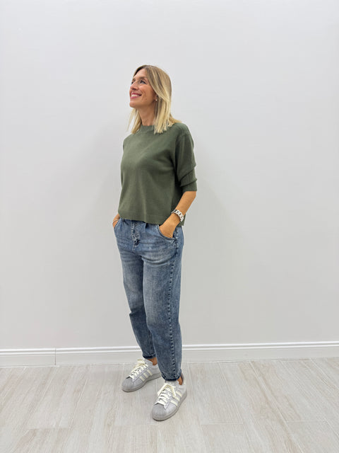 Maglioncino Audrey Militare