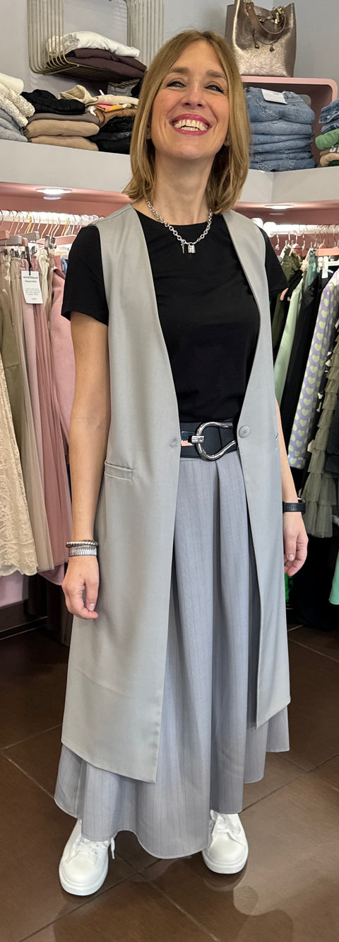 Gilet Elegance Grigio