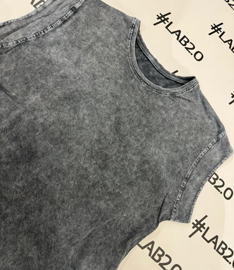 T-shirt delavè