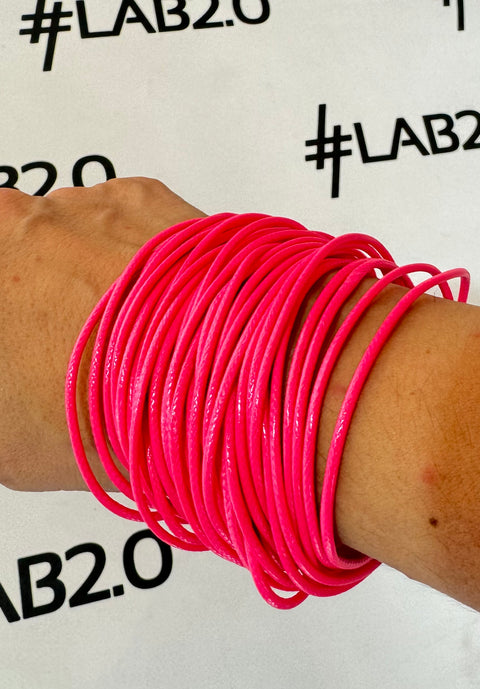 Bracciale Fucsia Fluo